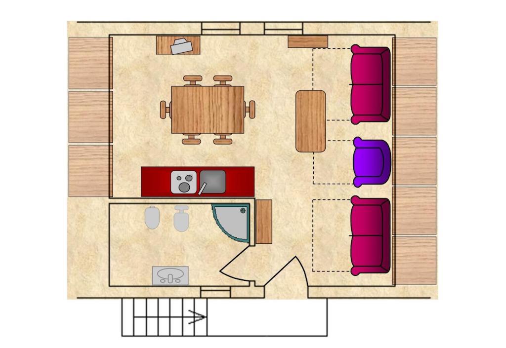 Chalet Presanella Temù Cameră foto